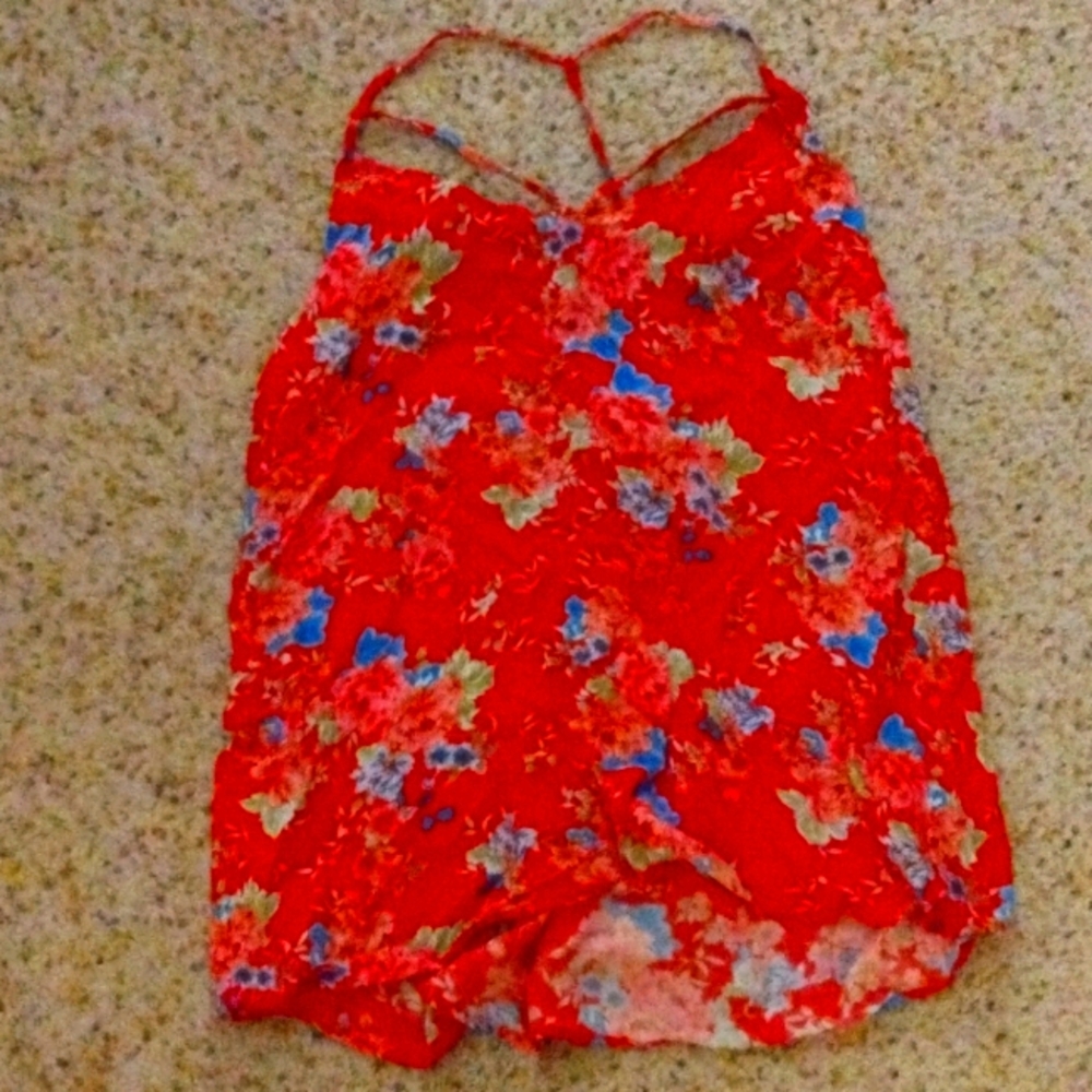 Strappy tank top